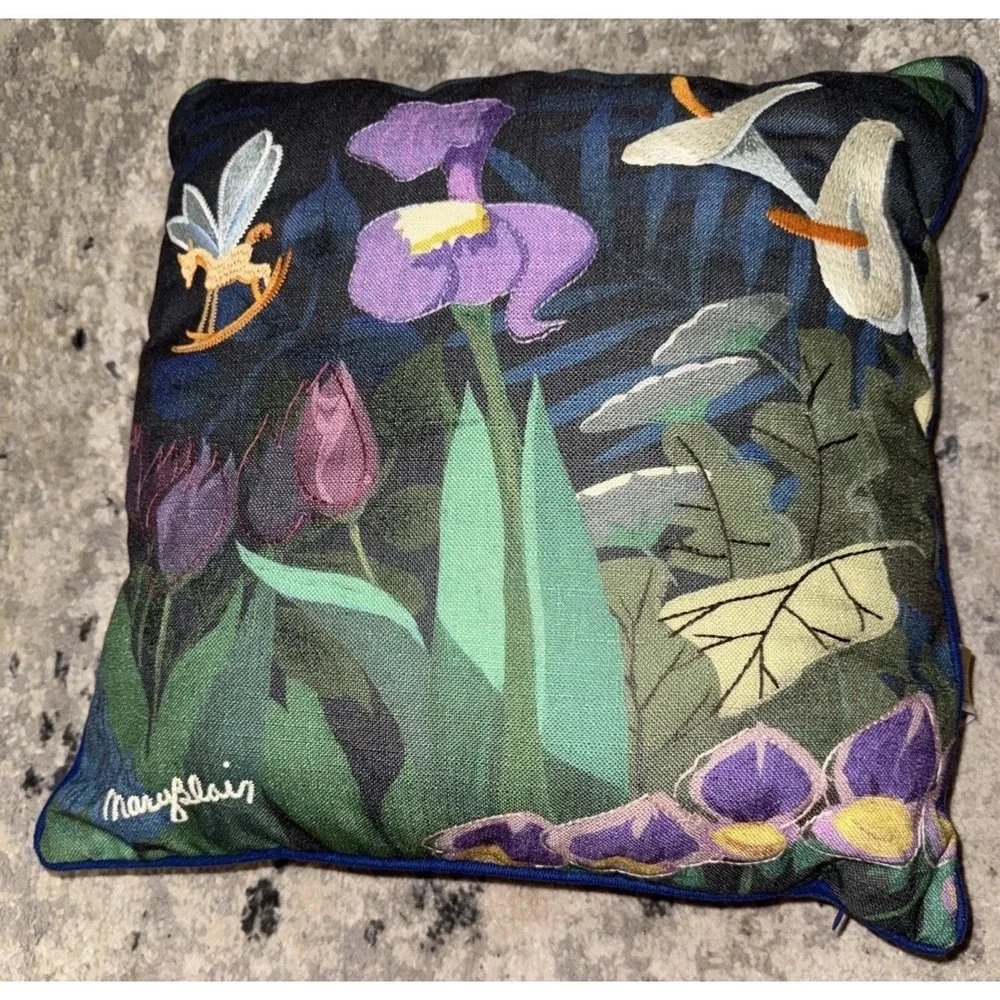 Disney Parks Alice In Wonderland 70th Mary Blair Throw Pillow 20